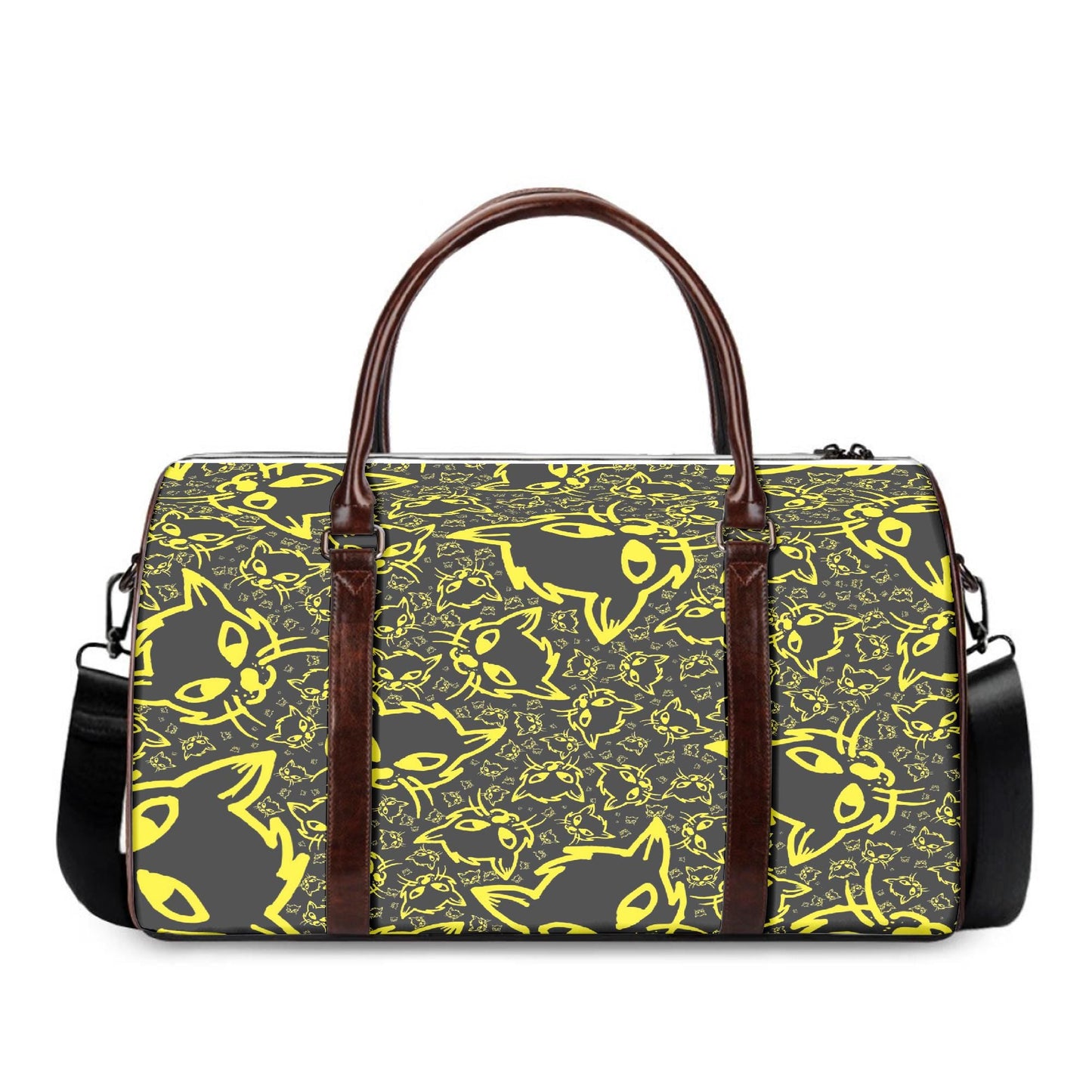 Black Yellow Mellow Duffle Bag