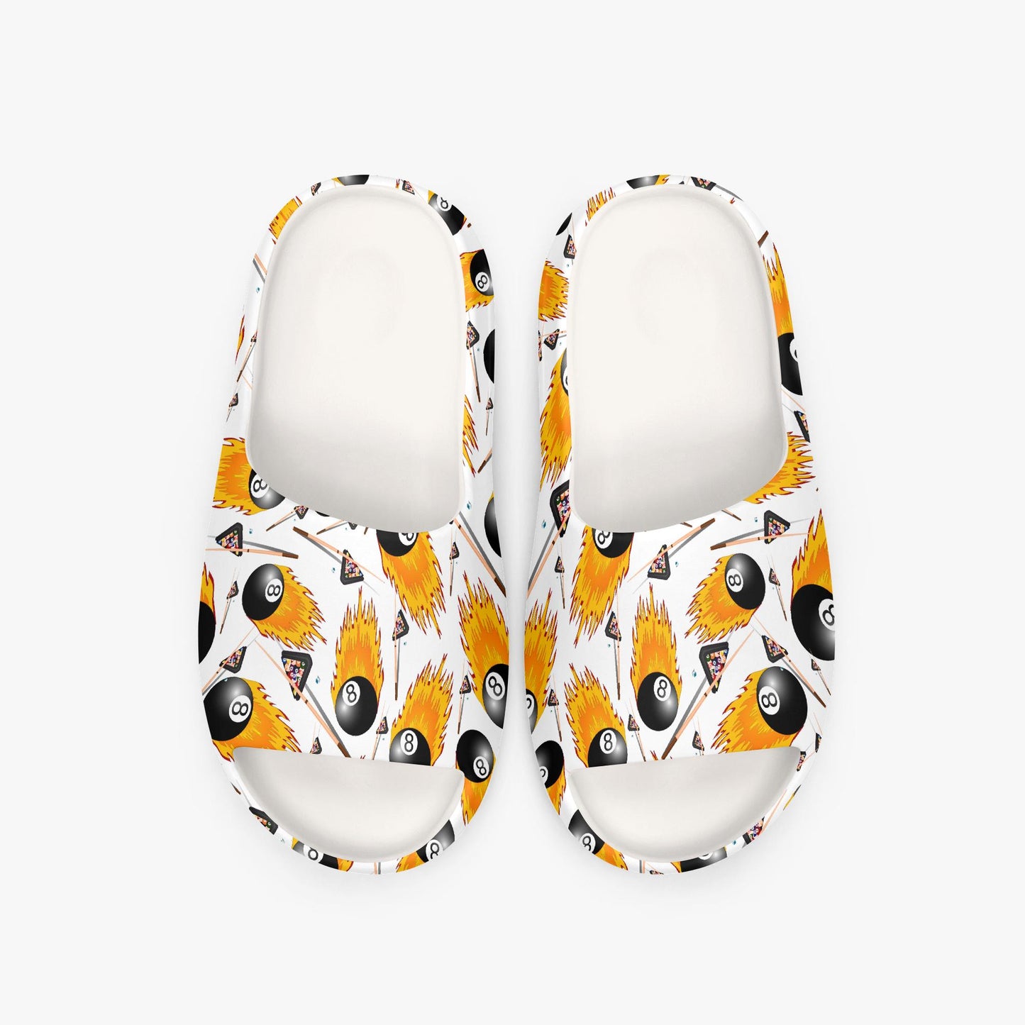 Fire 8-Ball AOP Slides