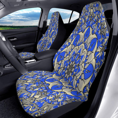 Blue Breeze Microfiber Car Seat Covers - 2Pcs