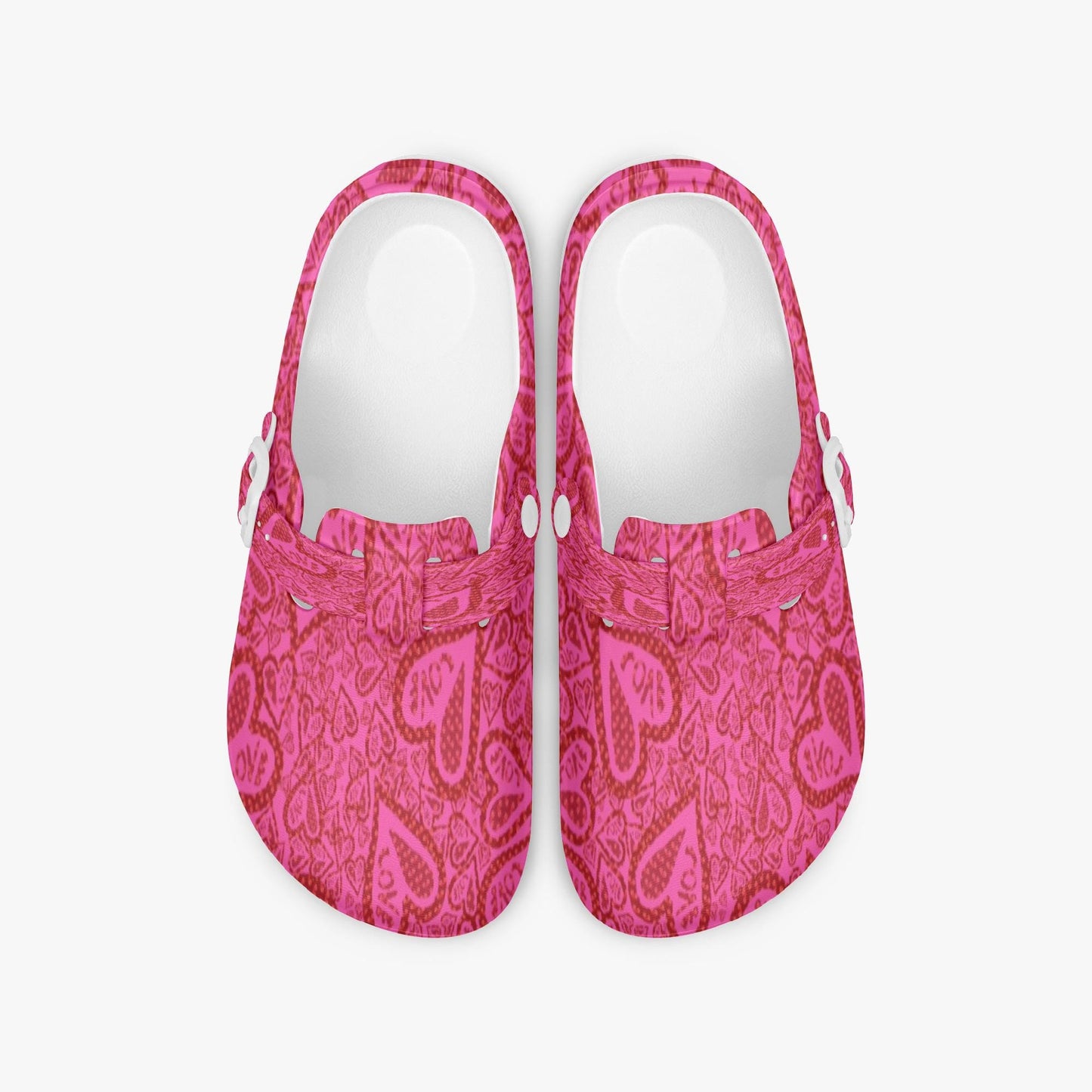 Hearts Of Love EVA Nurse Clogs