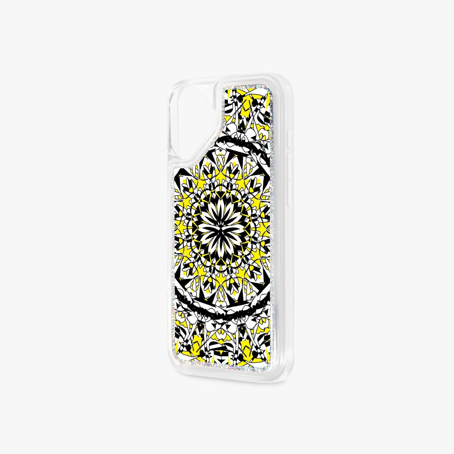 Flower Bloom In Yellow iPhone 16 Series Liquid Clear Cases