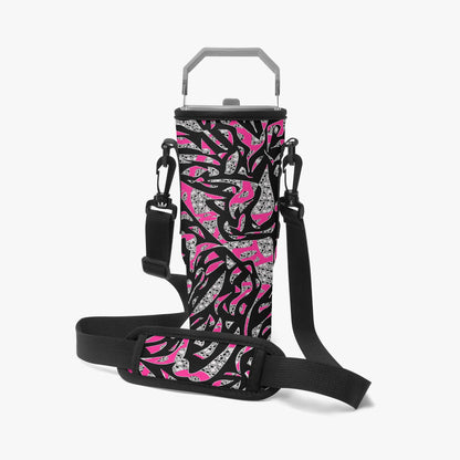 Skullfeti Tumbler Sleeve with Phone Holder