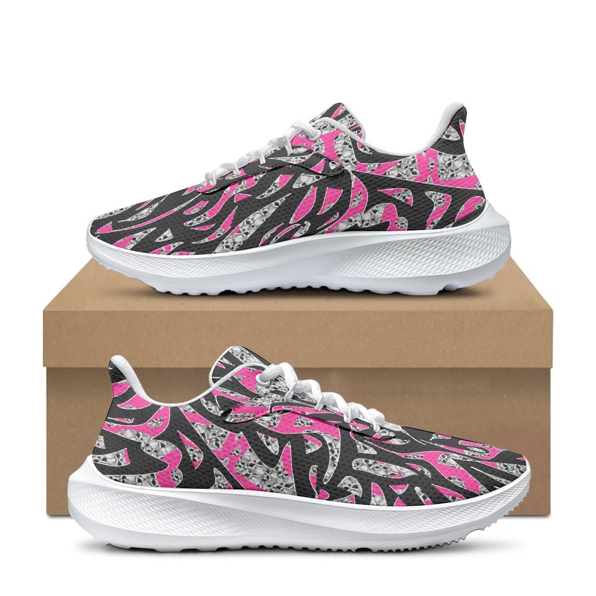 Skullfetti Waving Running Shoes
