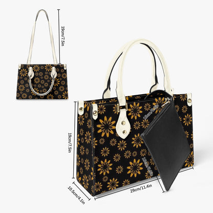Flower Boomtelyah Tote Bag - Long Strap and Inner Bag