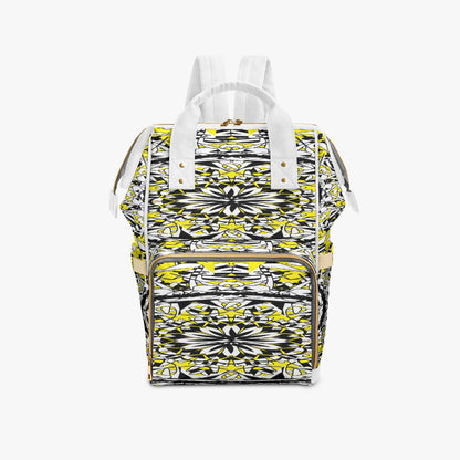 Flower Bloom In Yellow Baby Momaz Diaper Backpack