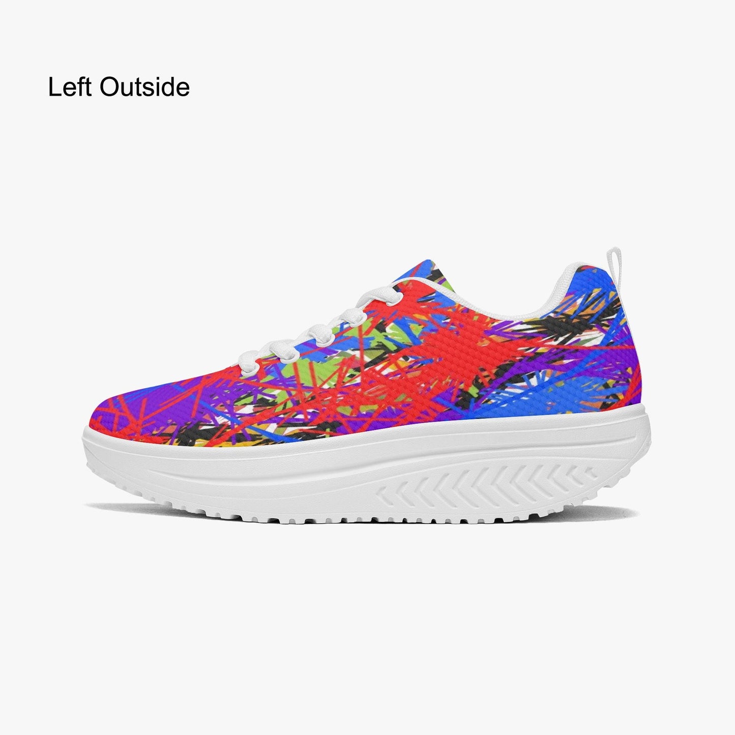 Splash Out Casual Women’s Mesh Rocking Shoes