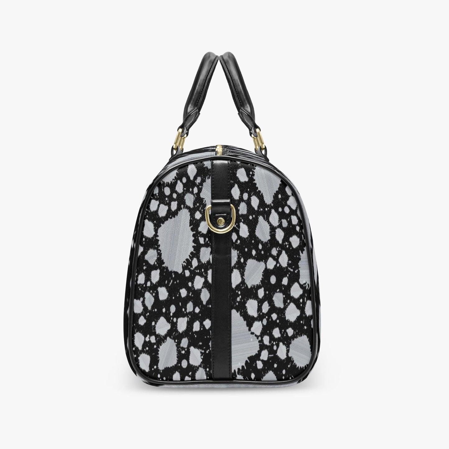 Grey Splash Travel Duffle Bag