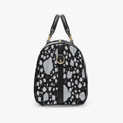 Grey Splash Travel Duffle Bag