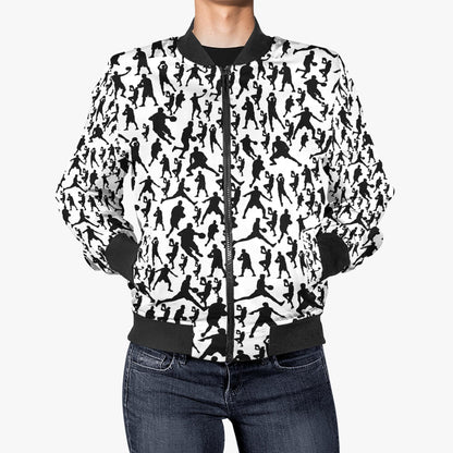 B-Ball Moves Men's Bomber Jacket