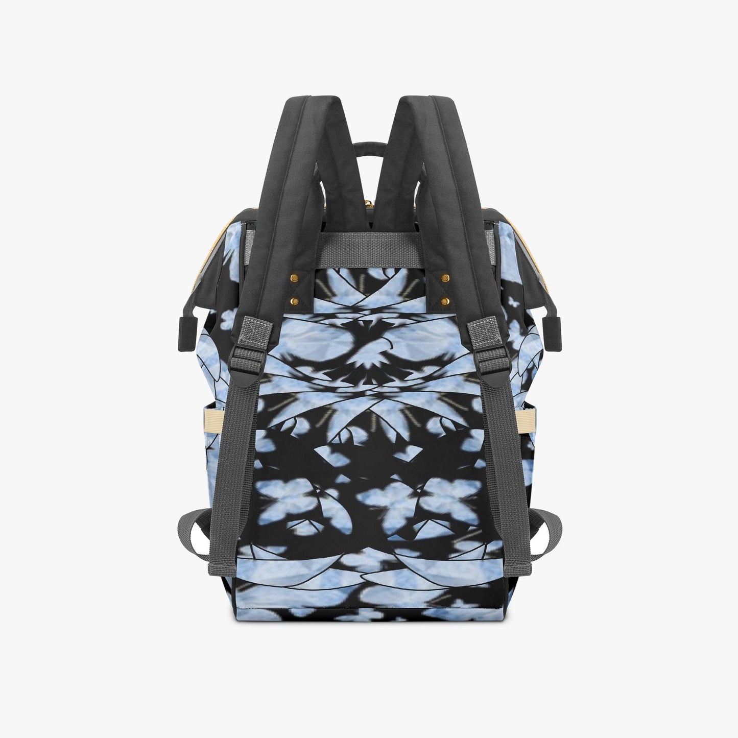 Butterfly Effect In Blue Diaper Backpack