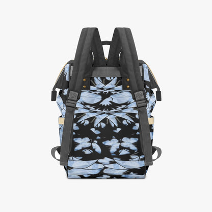 Butterfly Effect In Blue Diaper Backpack