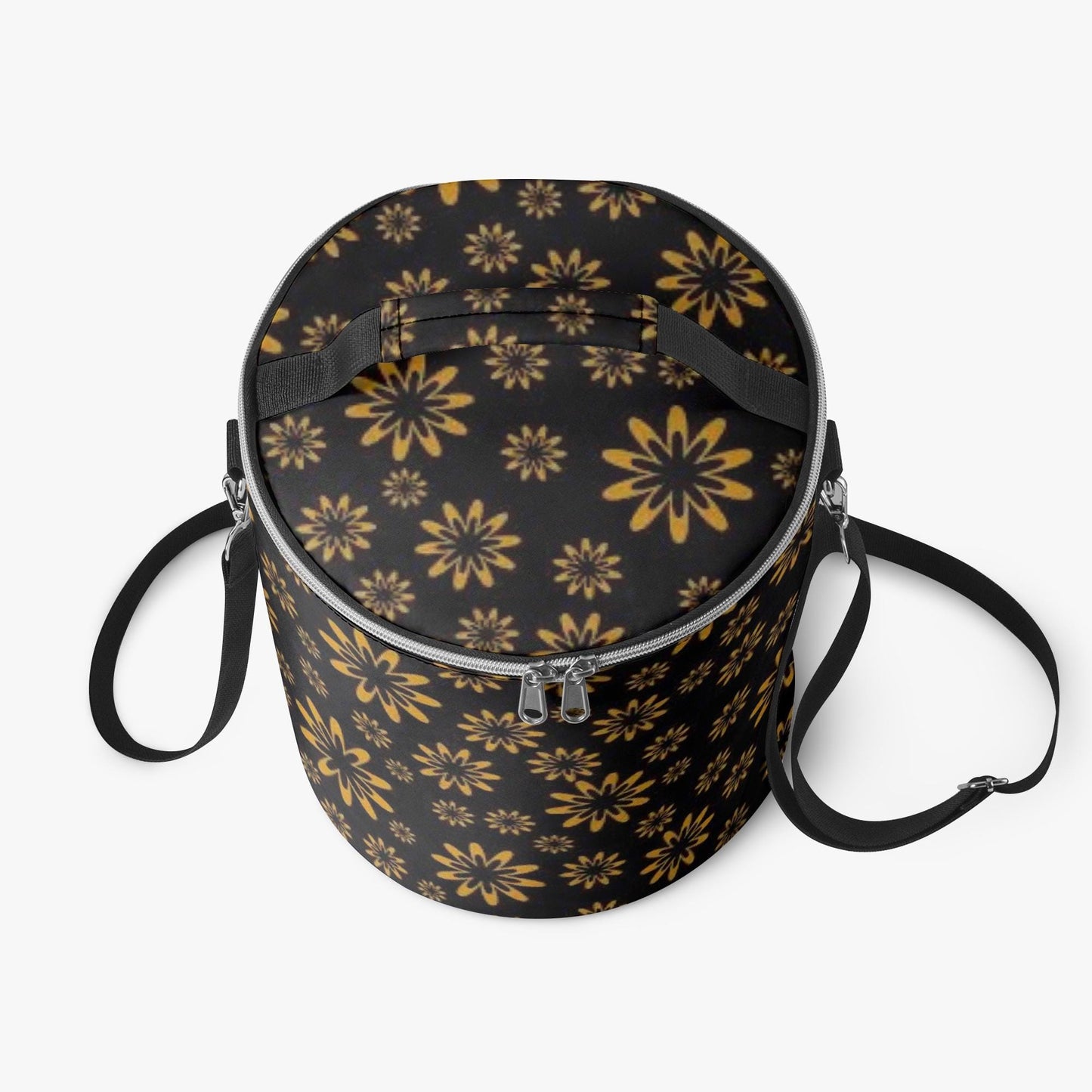 Flower Boomtelyah Round  Insulated Bags