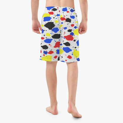 Paint Drip Men’s Board Shorts