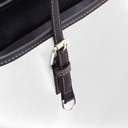 Heavenly Cross Medium Leather Tote Bag for Women