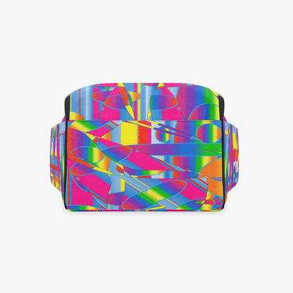 Dancing Colors Diaper Backpack