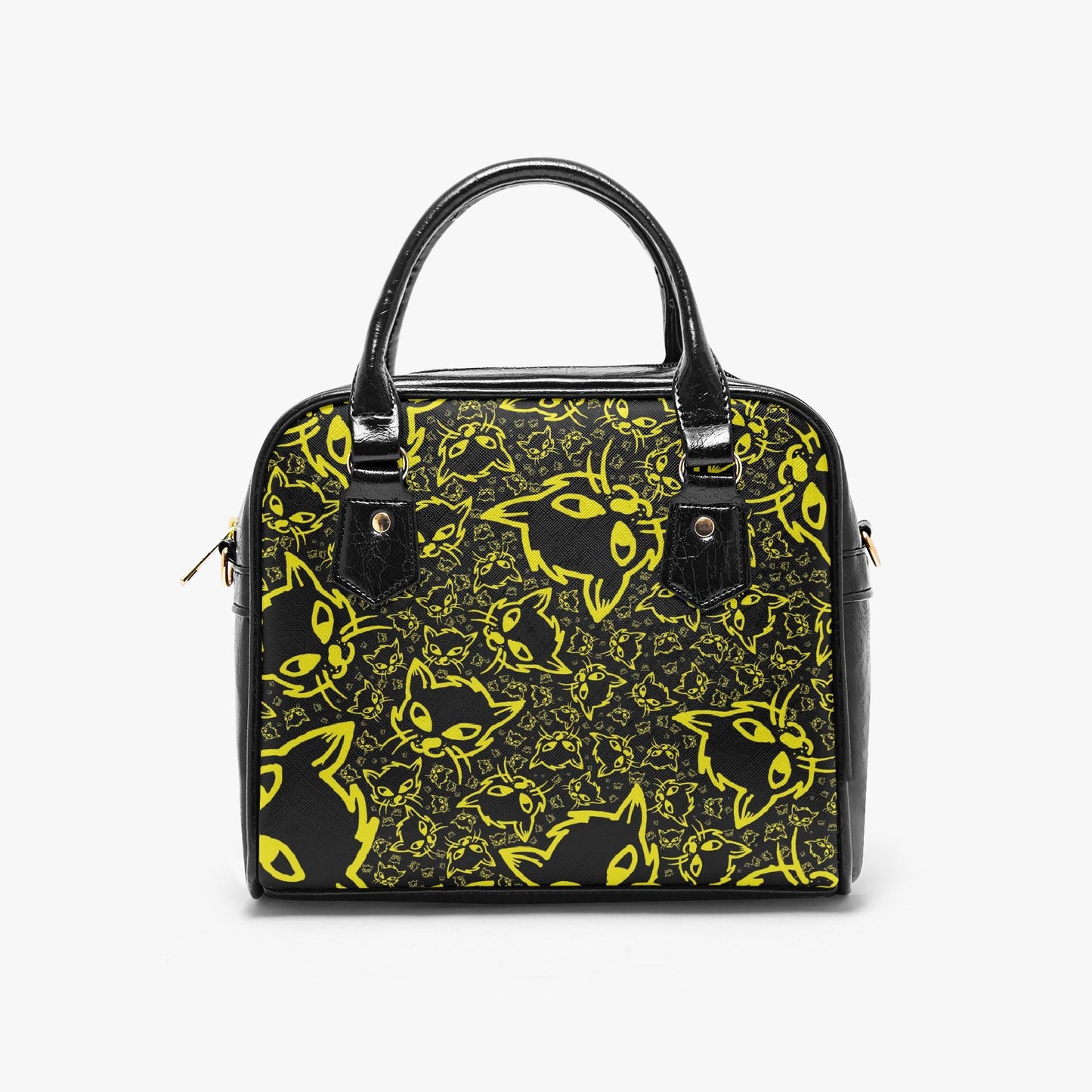 Yellow Mellow Casual Leather Saddle Bag
