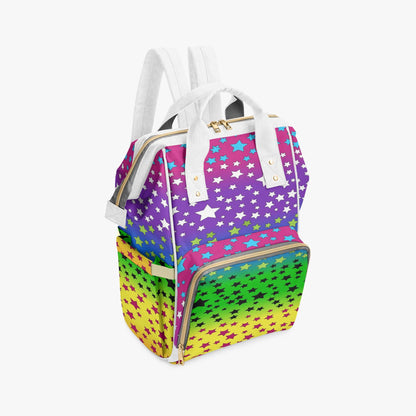 Stars In Rainbow Baby Momaz Diaper Backpack