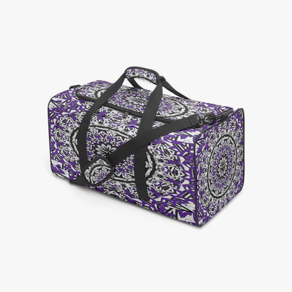 Purple Bloom Duffel Bag