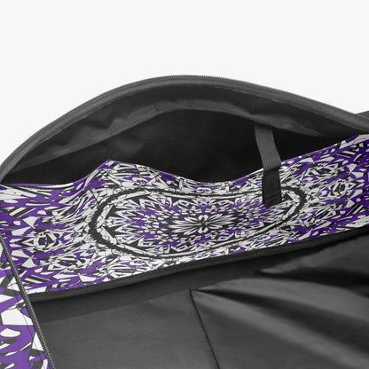 Purple Bloom Duffel Bag