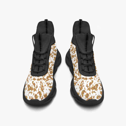 Frosty High-top Bounce Mesh Knit Sneakers
