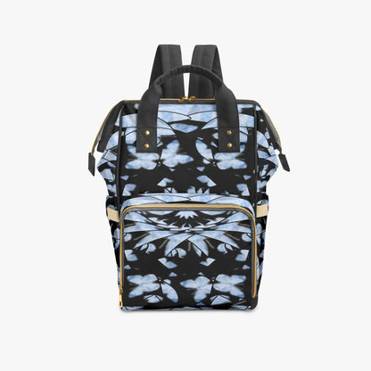 Butterfly Effect In Blue Diaper Backpack