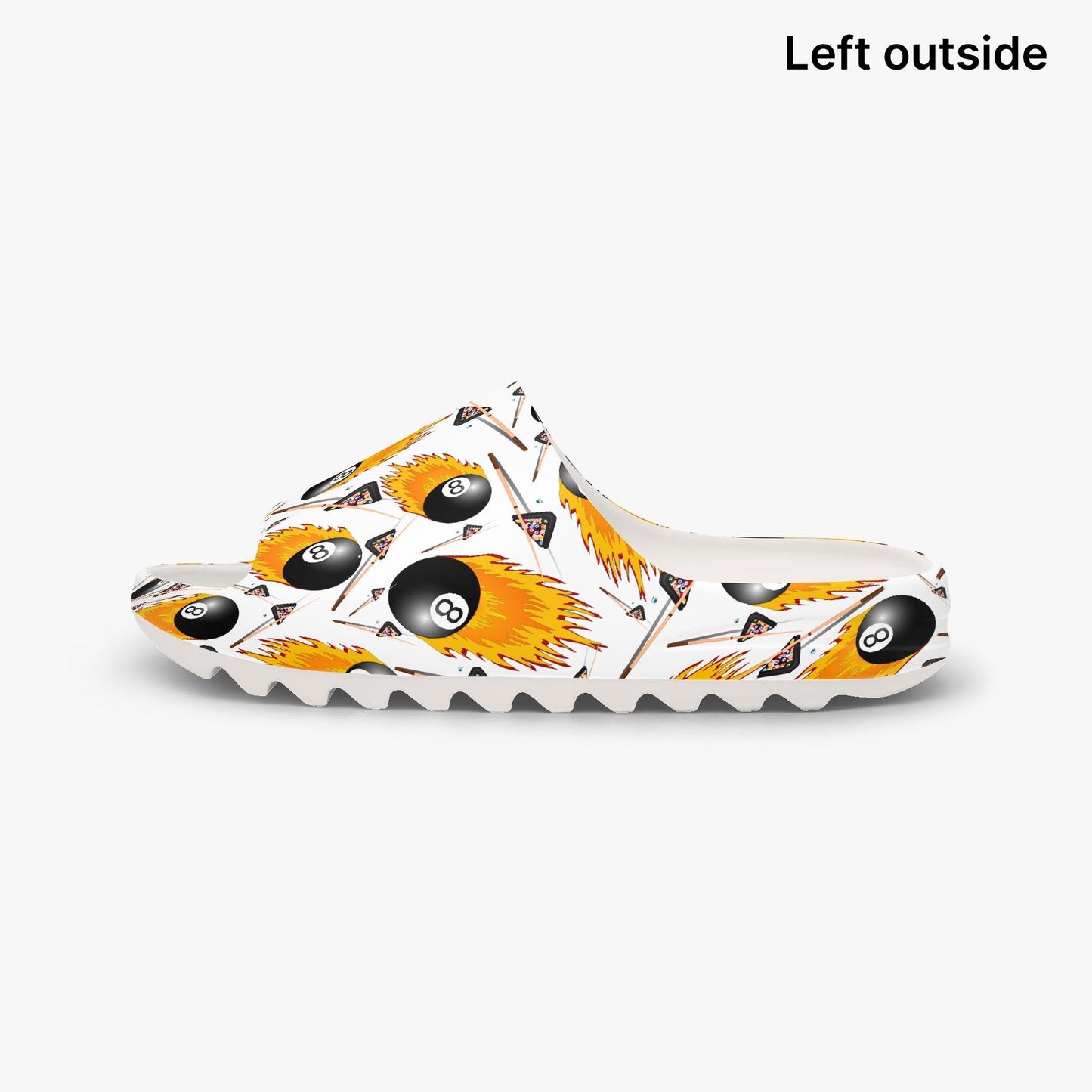Fire 8-Ball AOP Slides