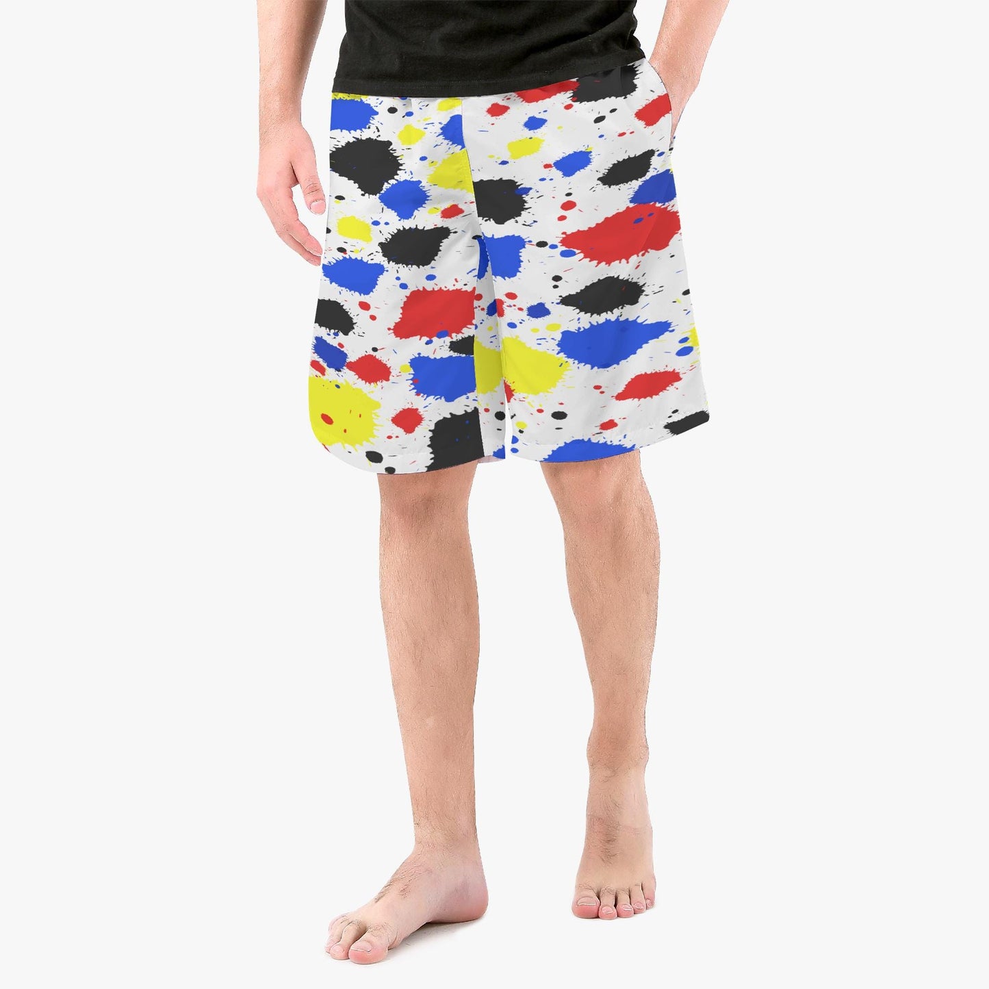 Paint Drip Men’s Board Shorts