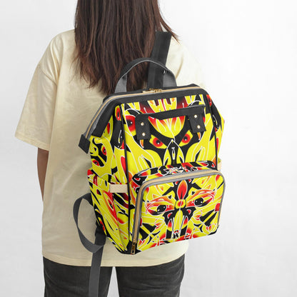 Red Eyes Baby Momaz Diaper Backpack #1