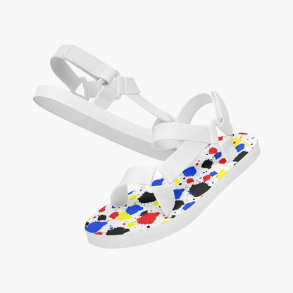 Paint Drip Casual Strappy Sandals