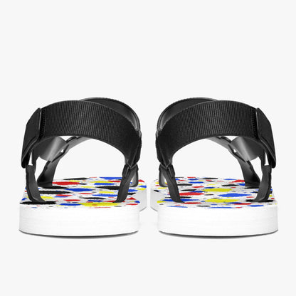 Paint Drip Casual Strappy Sandals