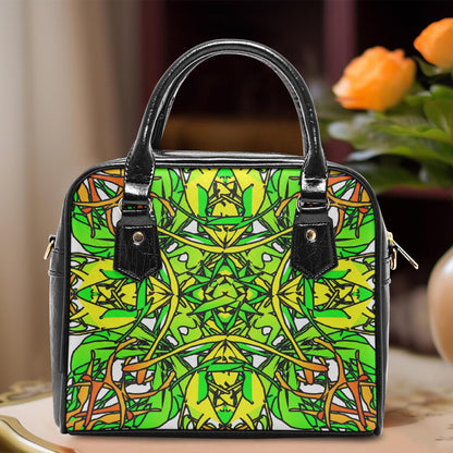 Hreavenly Treasure Casual Leather Saddle Bag