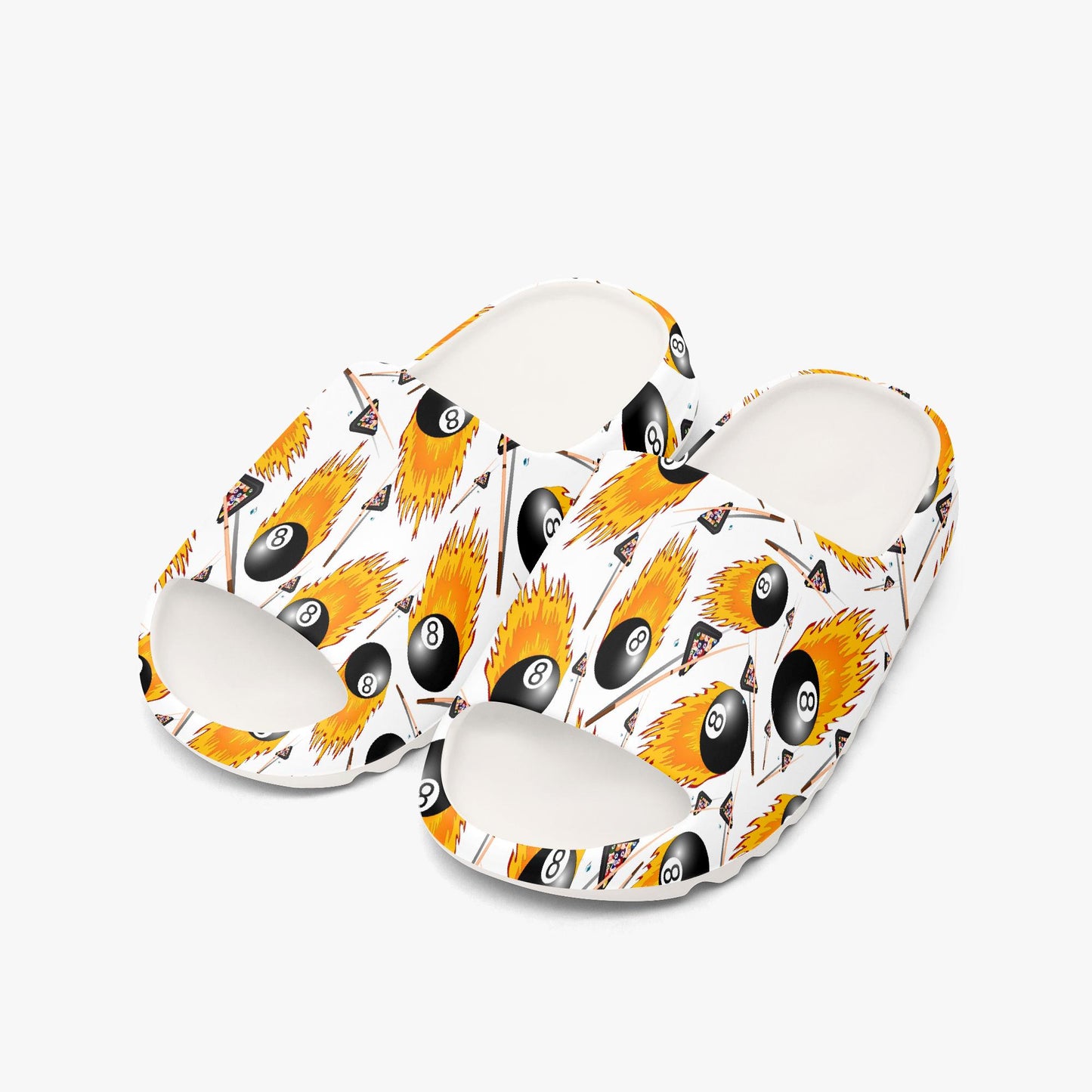 Fire 8-Ball AOP Slides