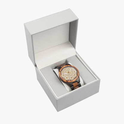 Heavenly Tics Ebony Wooden Watch