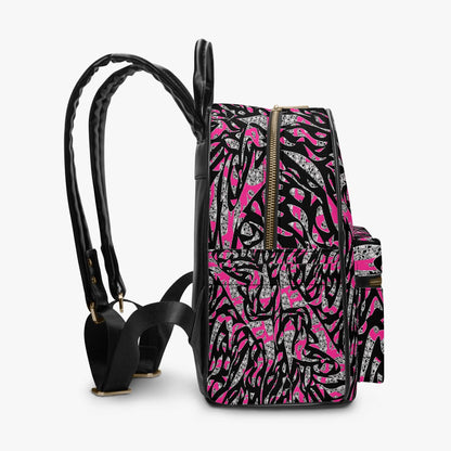 Skullfetti All Over Printed PU Backpack