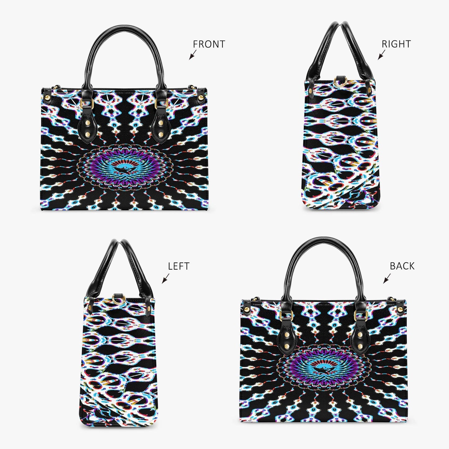 Web Wave Concise Type Women's Tote Bag