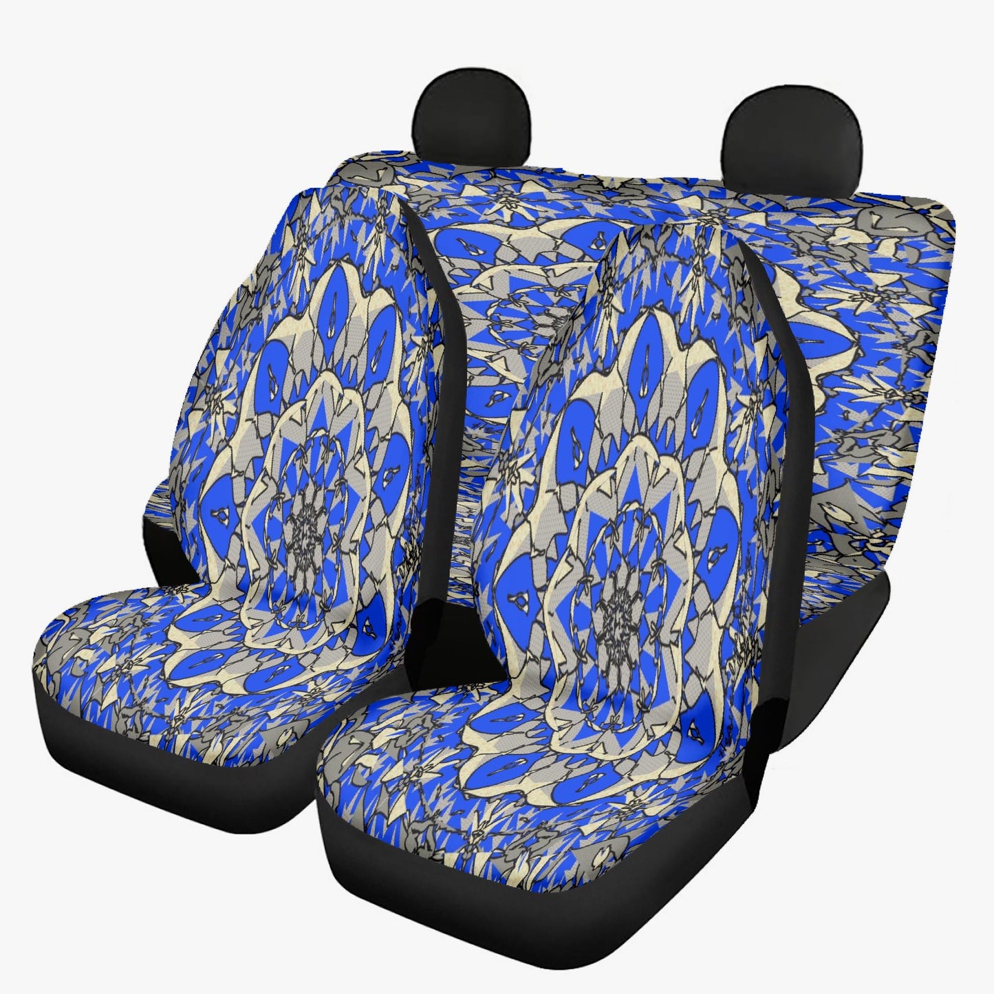 Blue Breeze Microfiber Car Seat Covers - 3Pcs