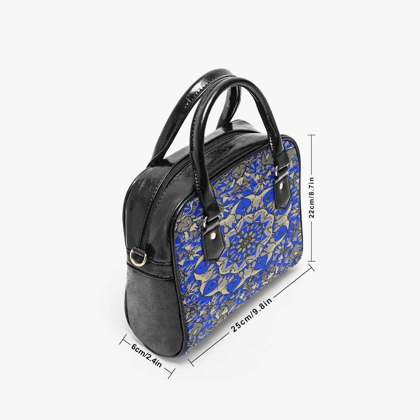 Blue Breeze Casual Leather Saddle Bag