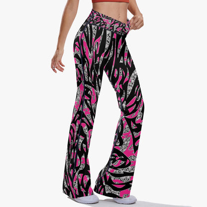 Skullfetti High-rise Bell-bottoms Yoga Pants