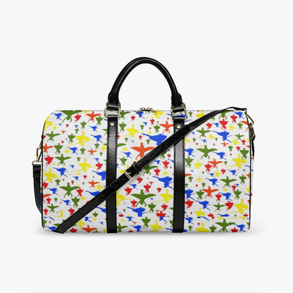 Colorful Ballerina Travel Duffle Bag