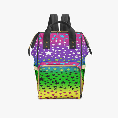 Stars In Rainbow Baby Momaz Diaper Backpack