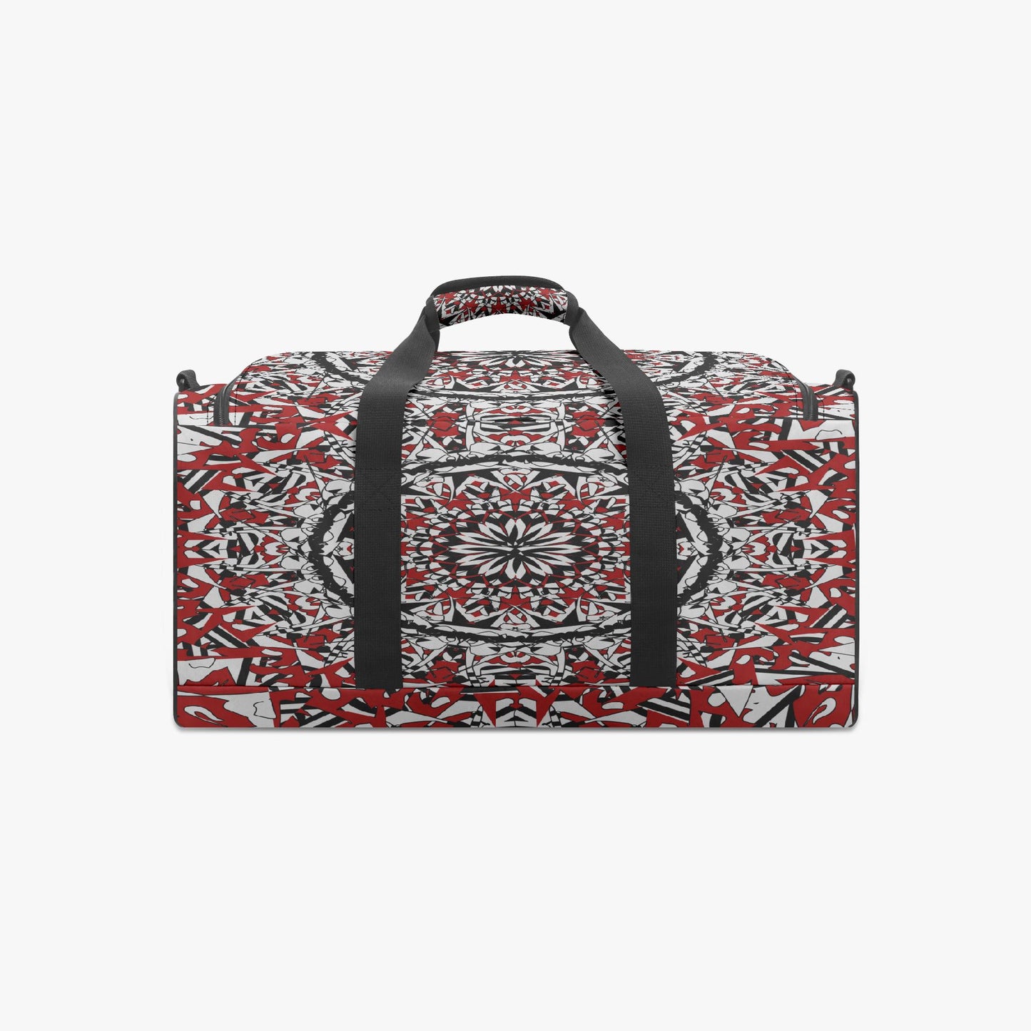 Flower Bloom In Red Duffel Bag