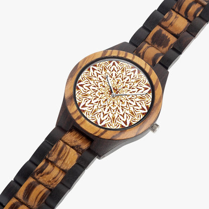 Heavenly Tics Ebony Wooden Watch