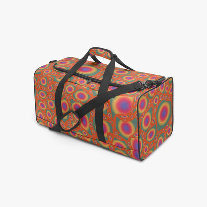 Orange Lava Duffel Bag