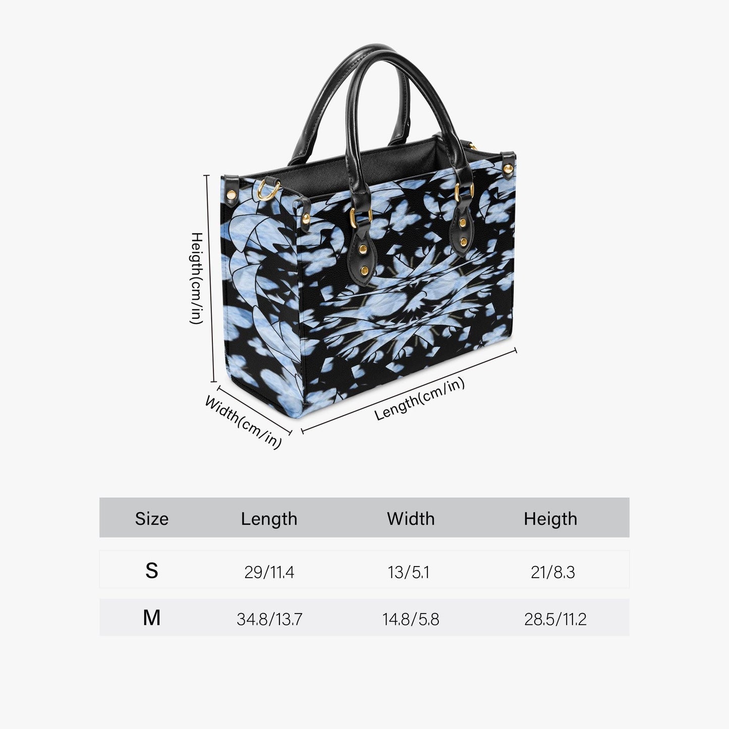 Butterfly Effecf In Black Concise Type Women's Tote Bag