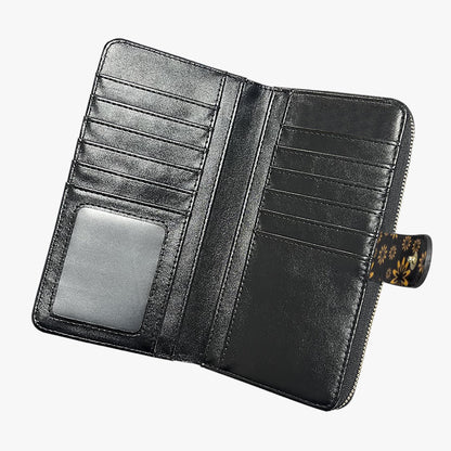 Flower Boomtelyah Long Flap Wallet