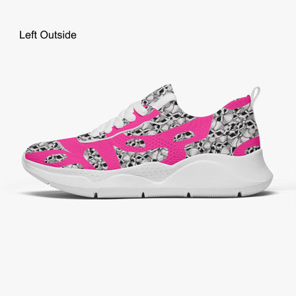 Skulls In Pink Women's Running Shoes