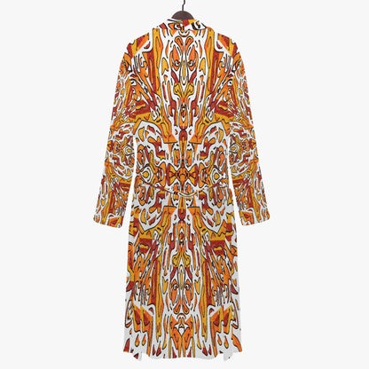 Heavenly Cross Men's Loose-fitting Bathrobe