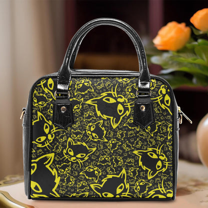Yellow Mellow Casual Leather Saddle Bag