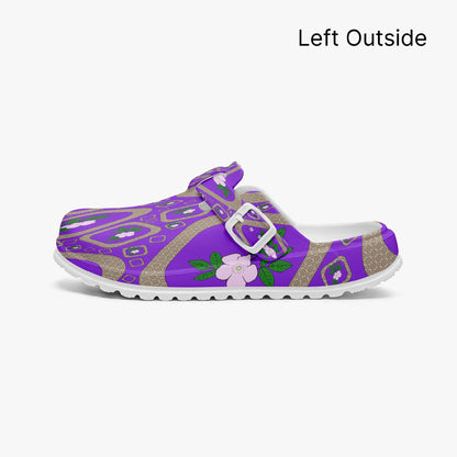 Purple Passion EVA Nurse Clogs