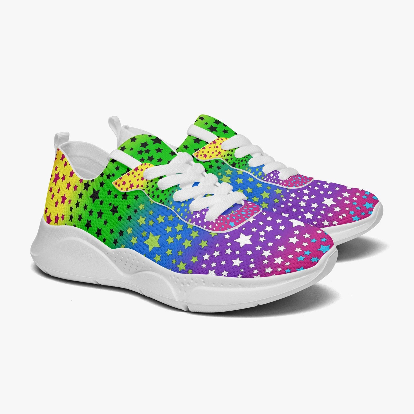 Stars Rainbow Women's Running Shoes